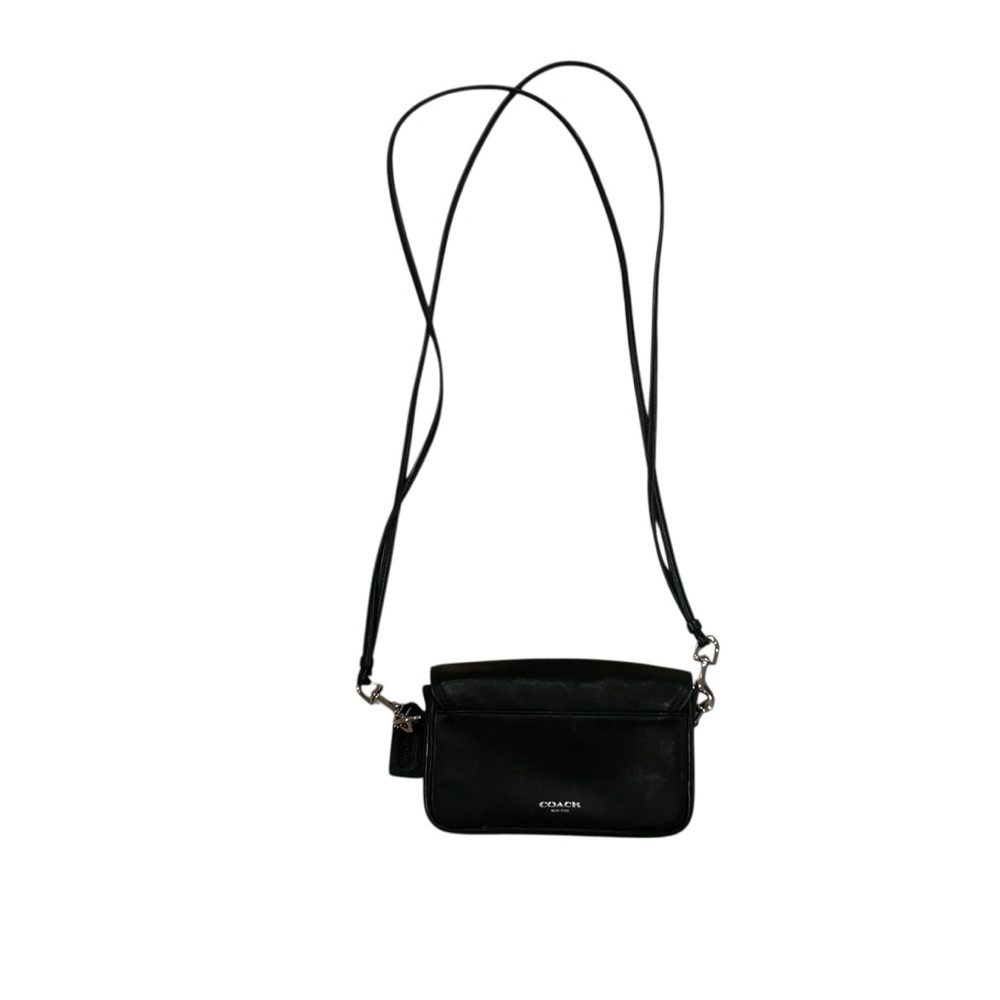 Coach Black Leather Crossbody Bag - Picture 4 of 9